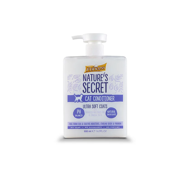 Nature’s Secret Cat Conditioner Ultra Soft Coats with Morocco Nut Fruit Oil & Omega 3&6 500ml